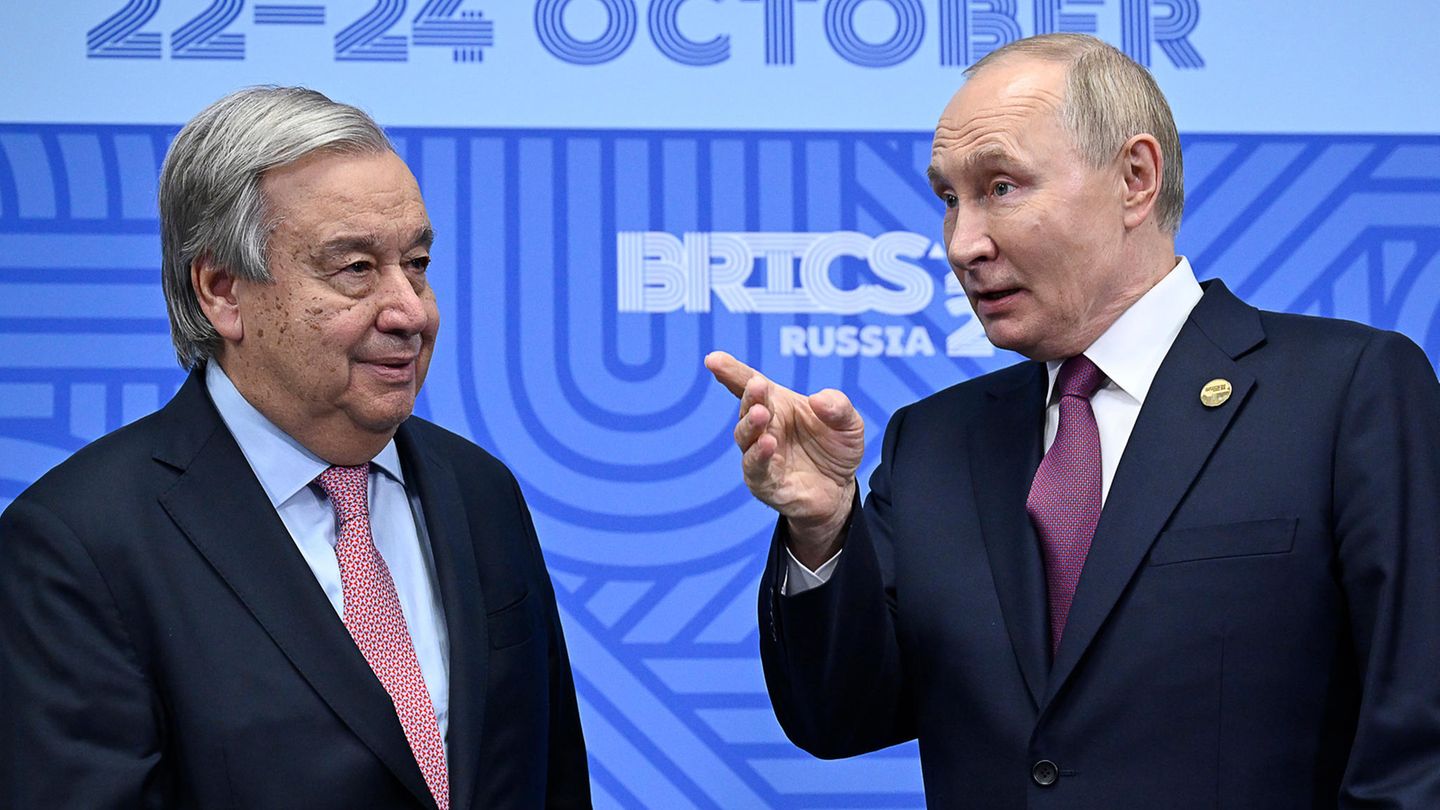 Brics summit: This is how Putin humiliated UN Secretary General Guterres (video)