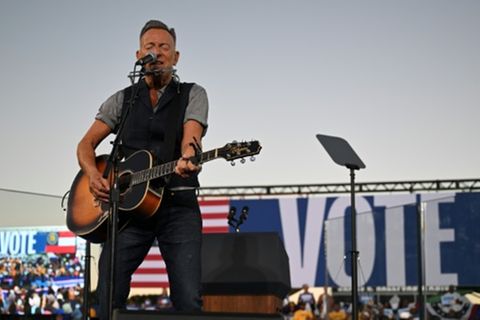 Bruce Springsteen am Donnerstag in Atlanta
