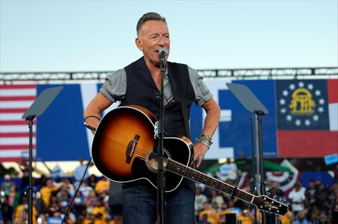 Bruce Springsteen tritt bei einer Wahlkampfveranstaltung für Kamala Harris auf