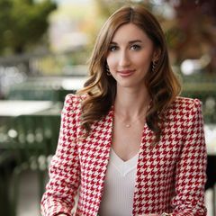 Elena Sachs, 32, ist Gründerin der exklusiven Schweizer Dating-Agentur "Match Maison" für erfolgreiche Singles