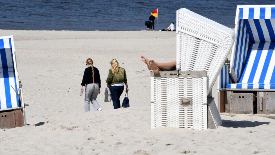 Ein Strand auf Sylt