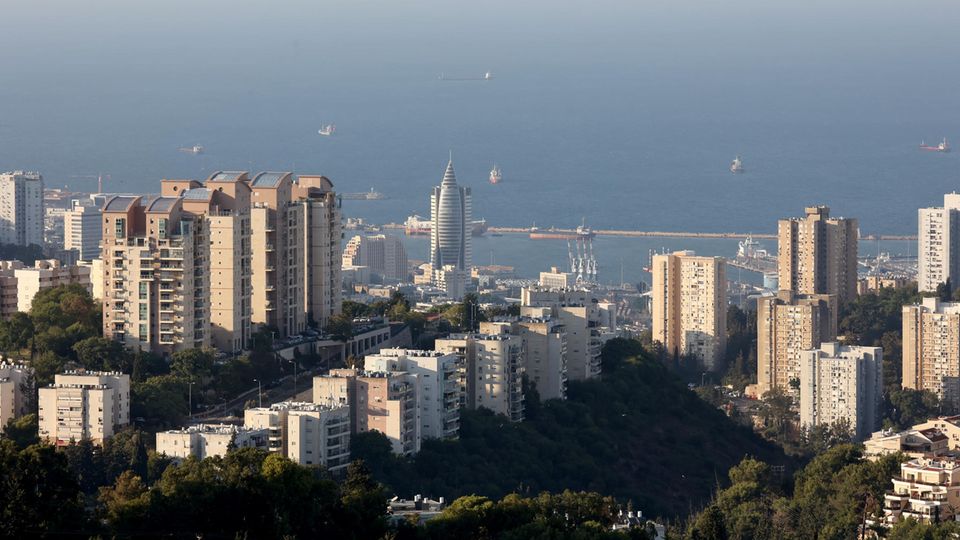 Der israelische Küstenort Haifa. In der Region gab es eine Erdbebenwarnung (Archivbild)