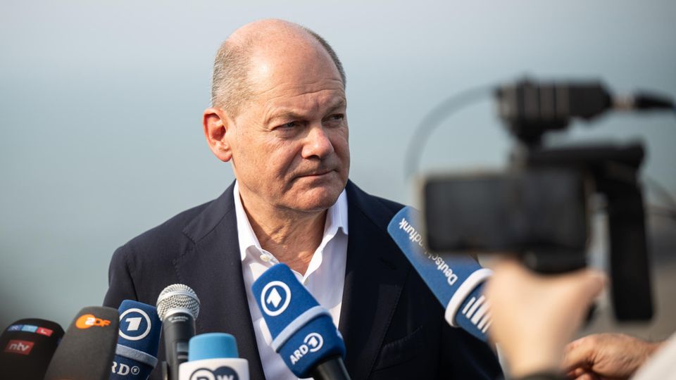 Neue Eskalation zwischen Iran und Israel: Olaf Scholz hält eine Pressekonferenz