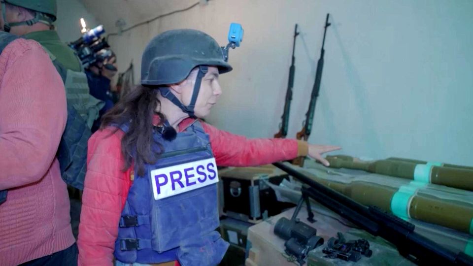 Rachel Blufarb Israelische Armee gewährt Reporterin Einblicke in Hisbollah-Tunnel