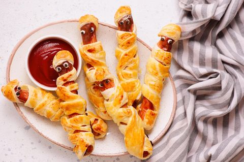 Drei einfache Snacks für die Halloween-Party