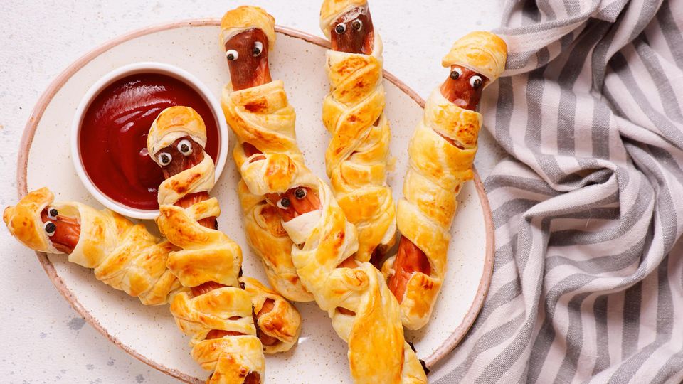 Drei einfache Snacks für die Halloween-Party