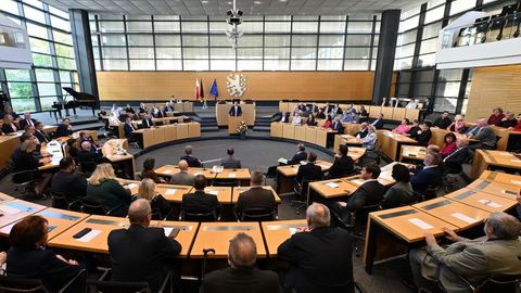 Wird es zwei konkurrierende Corona-Untersuchungsausschüsse in Thüringen geben? Foto: Martin Schutt/dpa