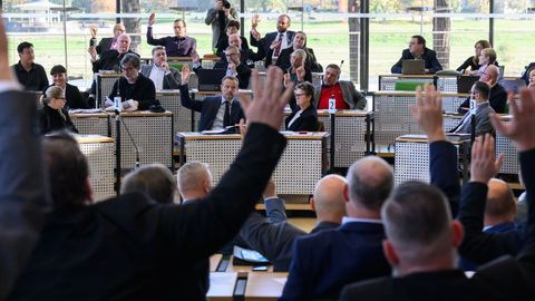 Laut der SPD ist ein Treffen mit Gesprächen zum Fortlauf der Sondierungsgespräche geplant. Foto: Robert Michael/dpa