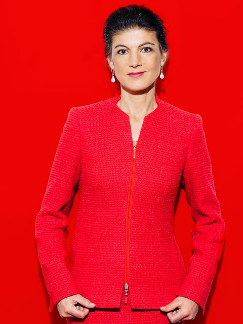Sahra Wagenknecht, 55, hat Geschichte ­geschrieben: Die nach ihr benannte ­Partei sitzt knapp ein Jahr nach der Gründung in ­mehreren Landesparlamenten
