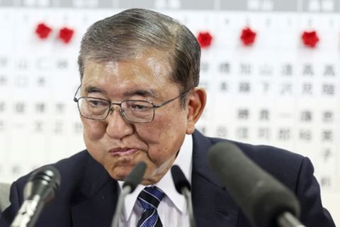 Japans Regierungschef Shigeru Ishiba