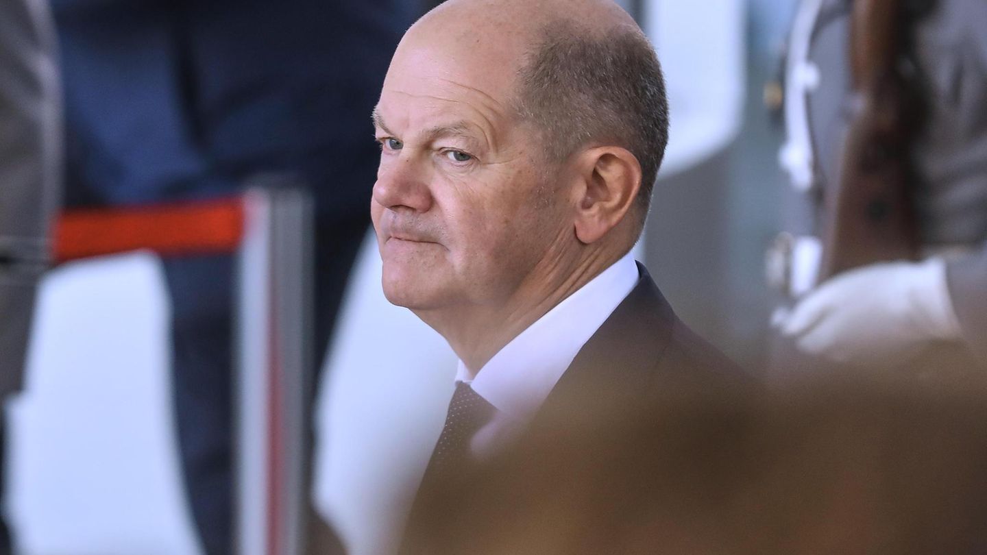 Bundeskanzler Olaf Scholz (SPD)
