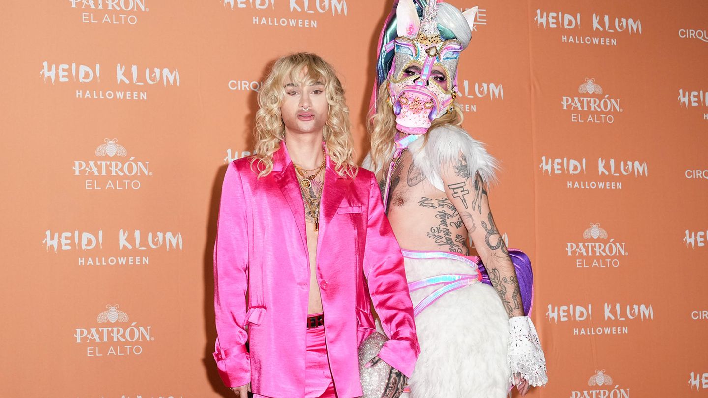 Bill Kaulitz und Drag Queen Candy Crash