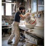 Herstellung einer Statue