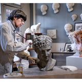 Herstellung einer Statue