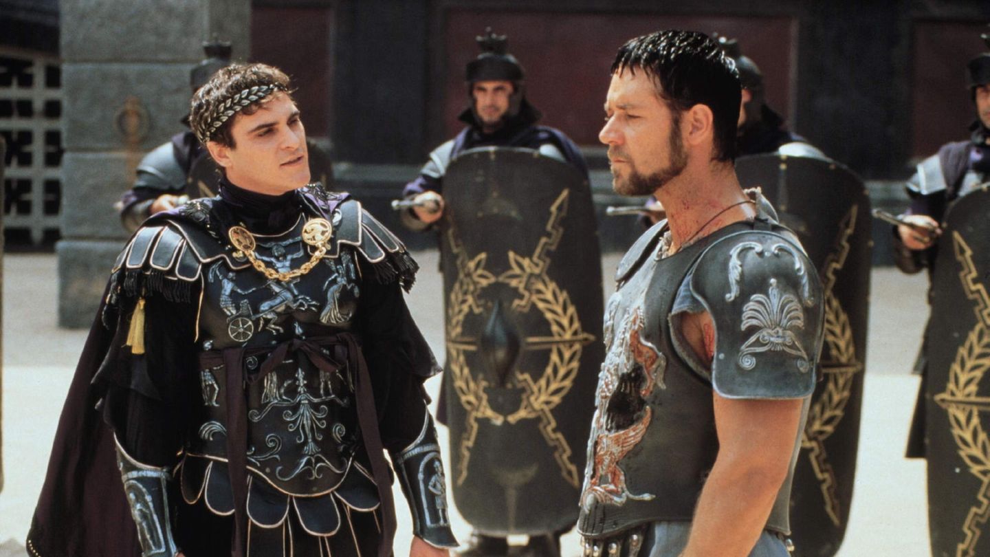 Joaquin Phoenix in "Gladiators"