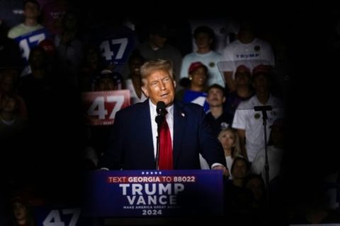 US-Präsidentschaftskandidat Trump in Atlanta, Georgia