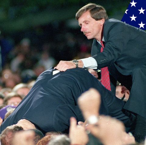 US Wahl: Auf Tuchfühlung: Al Gore im Jahr 1992