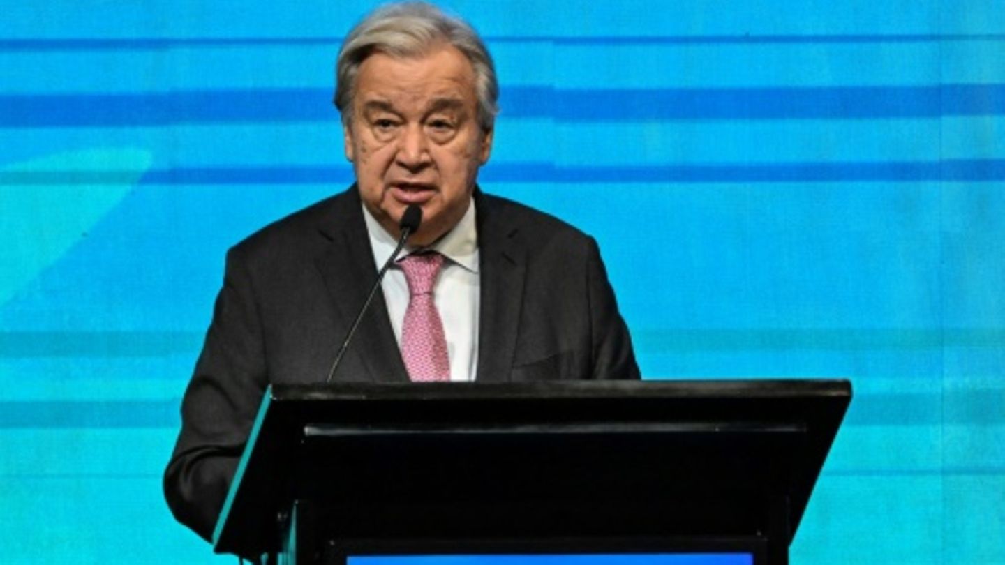 UN-Generalsekretär António Guterres in Cali