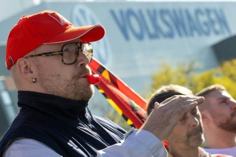 VW-Mitarbeiter in Zwickau