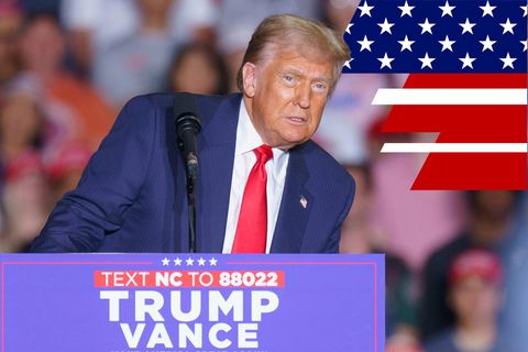US Wahlkampf: Donald Trump in North Carolina