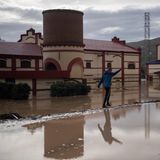 Verheerende Unwetter in Spanien fordern Tote: Alora, in der Region Malaga