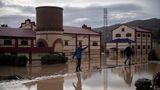 Verheerende Unwetter in Spanien fordern Tote: Alora, in der Region Malaga