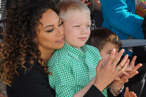 Lilly Becker mit Sohn