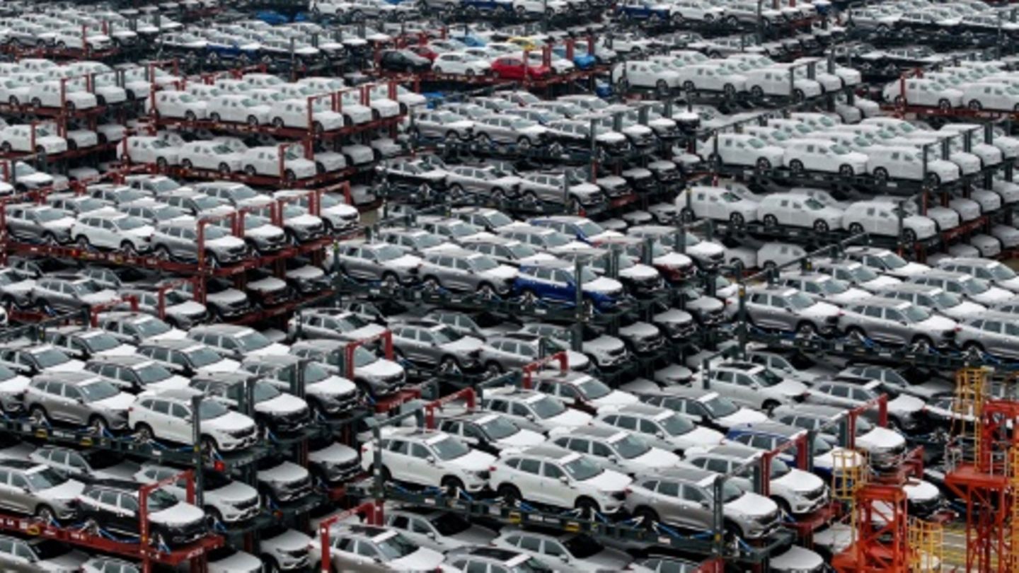Chinesische Export-Autos