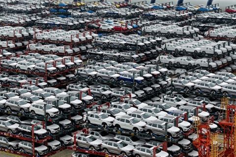 Chinesische Export-Autos