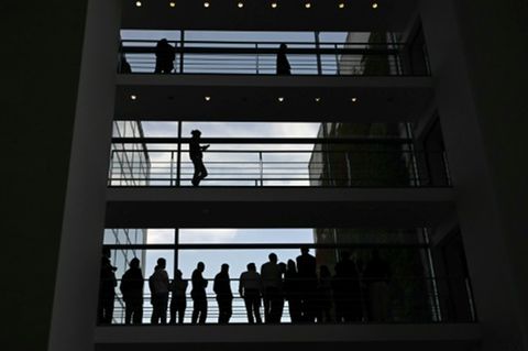 Mitarbeitende im Kanzleramt