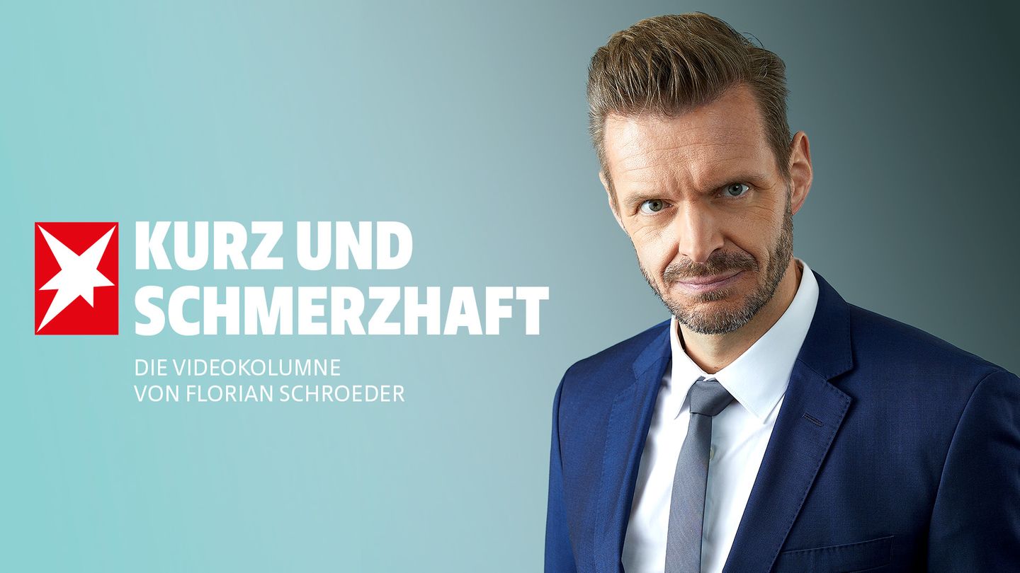 Florian Schroeder: I was a traffic light fan - | but now it's over
