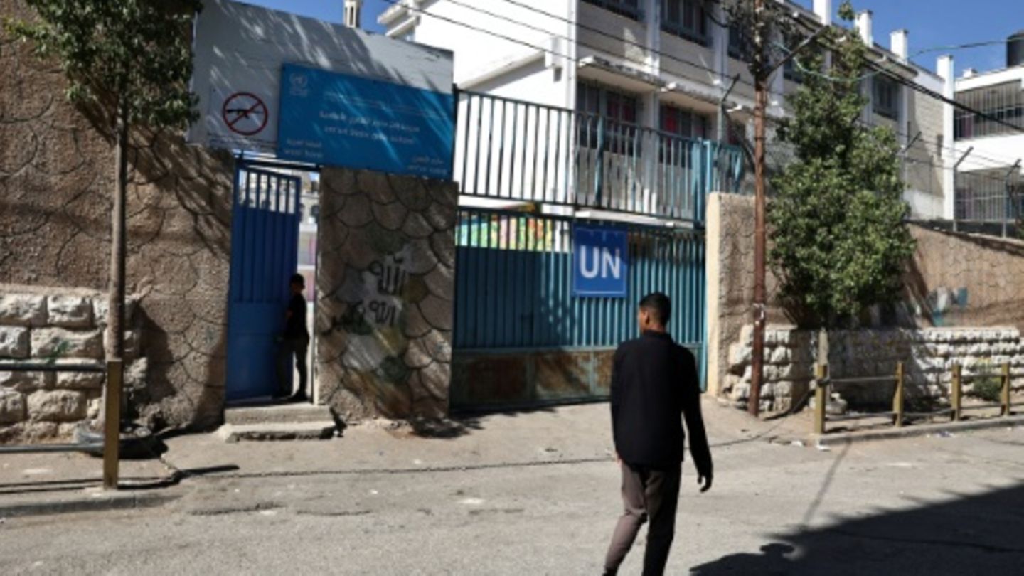 Schule des UNRWA im besetzten Westjordanland