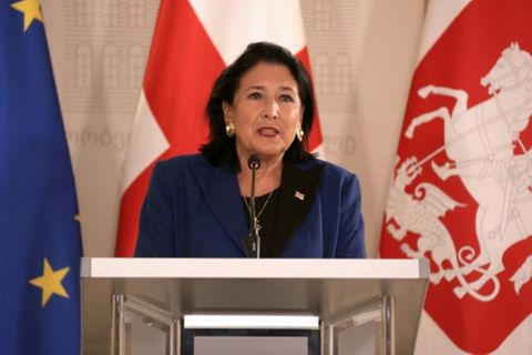 Georgiens Präsidentin Salome Surabischwili