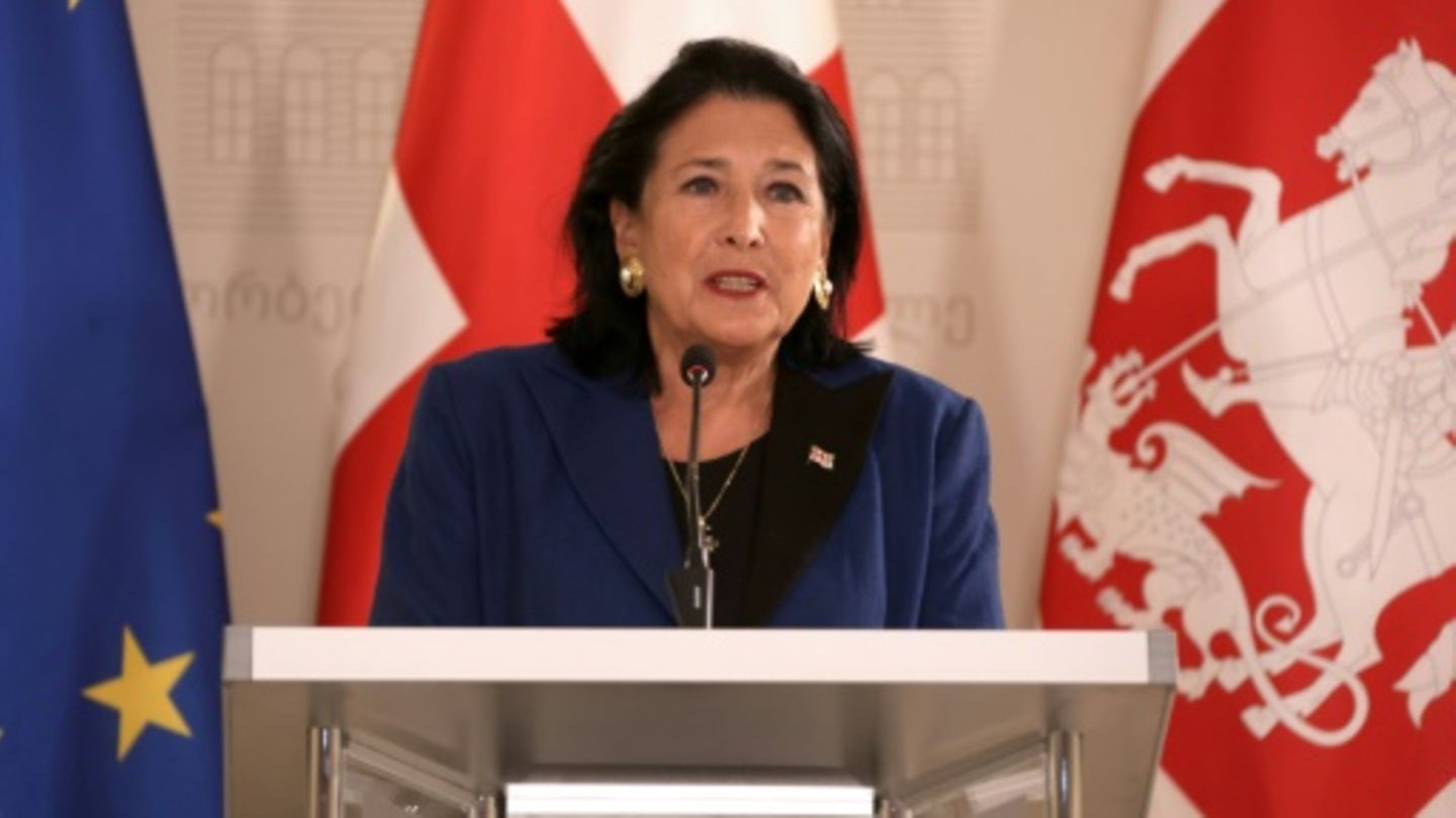 Georgiens Präsidentin Salome Surabischwili