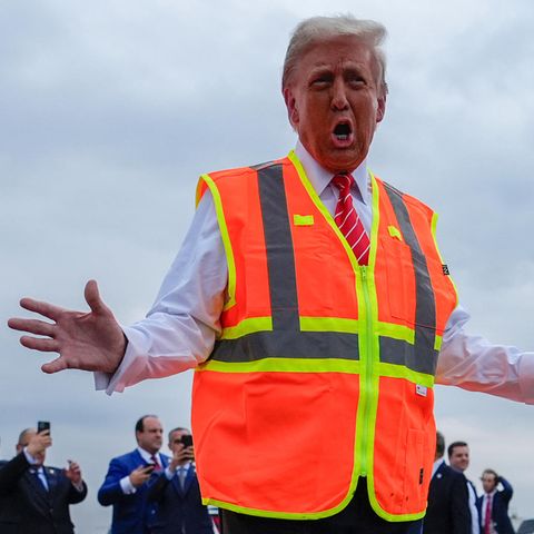 Donald Trump bei einer Wahlveranstaltung