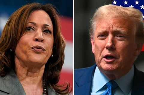 Kamala Harris und Donald Trump