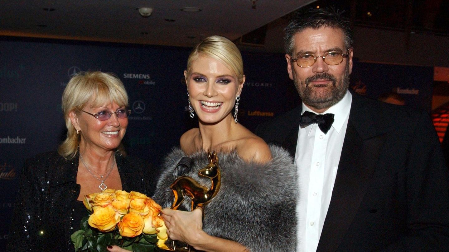 Bambi-Verleihung 2003: Familie Klum