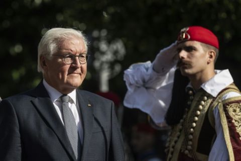 Frank-Walter Steinmeier in Griechenland