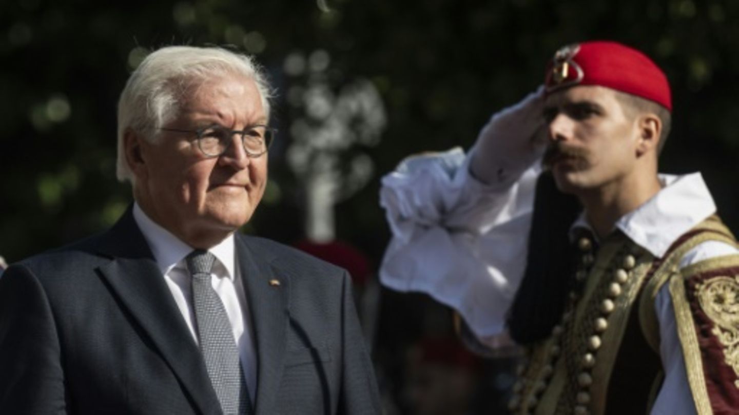Frank-Walter Steinmeier in Griechenland