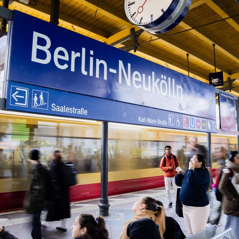 Der S-Bahnhof Berlin-Neukölln. Was hatte der Mann mit dem Sprengstoff TATP vor?