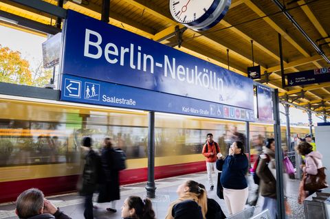 Der S-Bahnhof Berlin-Neukölln. Was hatte der Mann mit dem Sprengstoff TATP vor?