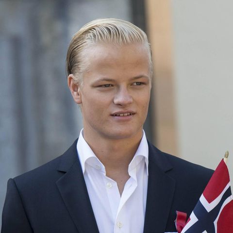 In 2014, Marius Borg Høiby dutifully celebrated the Norwegian national day