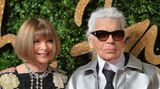 Karl Lagerfeld und Anna Wintour bei den British Fashion Awards 2015