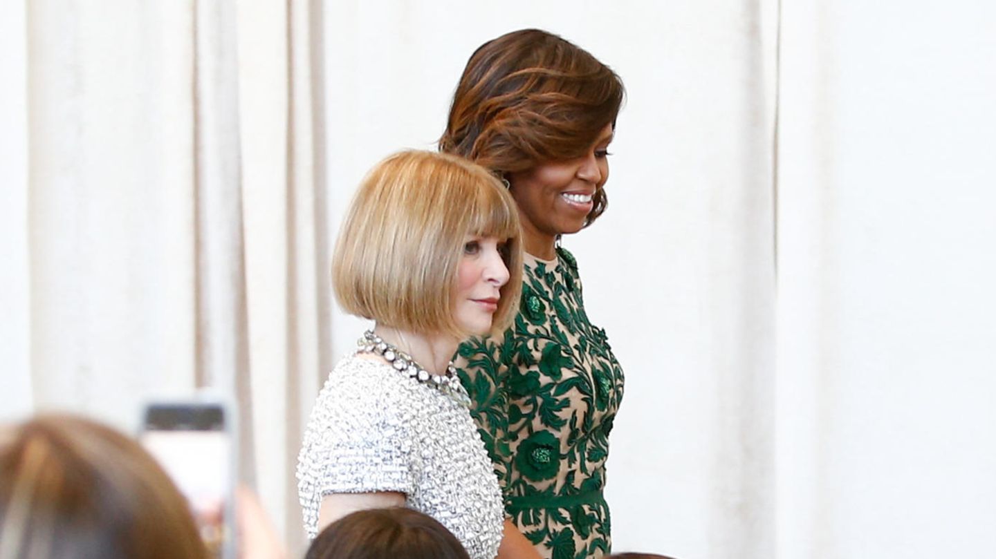 Anna Wintour und Michelle Obama 2014