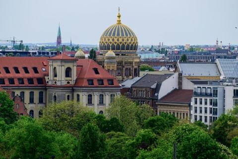 Kuppel der Neuen Synagoge in Berlin