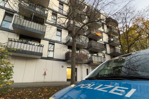 Tatort des Tötungsdelikts ist dieses Mehrfamilienhaus in Berlin-Marzahn