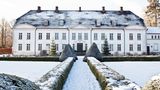 Ein Schloss wie mit Puderzucker bestreut: Das Internat Louisenlund im Winter.
