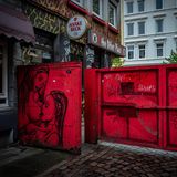 Herbertstraßen Tor von innen