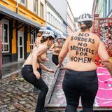 Protest in der Herbertstraße