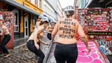 Protest in der Herbertstraße